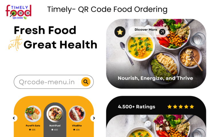 Timely QR Code Menu Food Ordering System: The Future of Efficient Dining