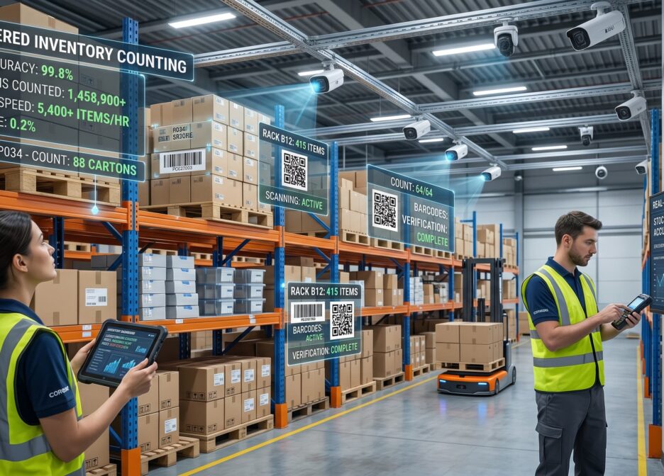 AI Enabled Warehouse Counting System